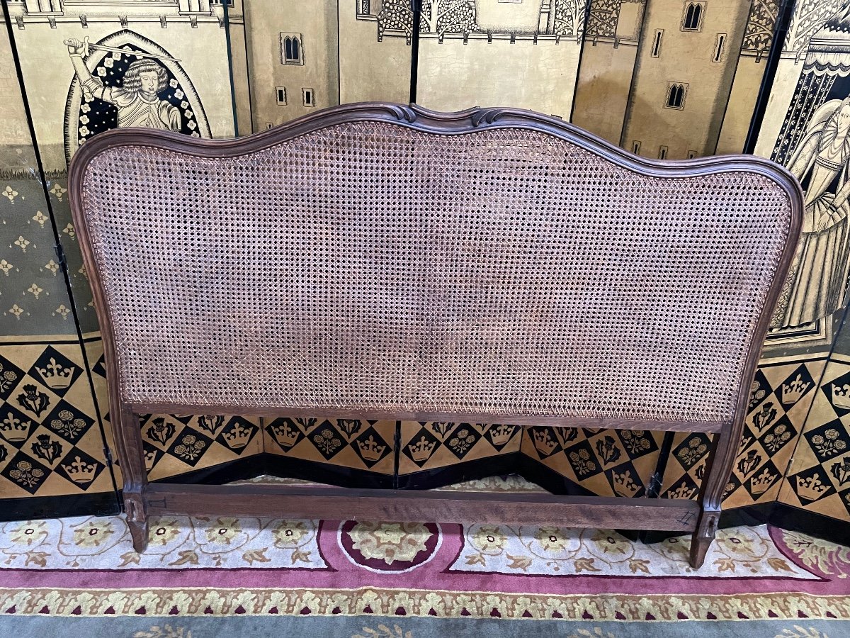 Trash Bed In Louis XV Style Caning-photo-2