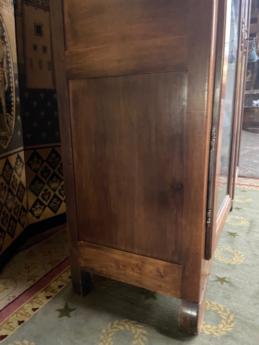 Armoire En Noyer époque Louis Philippe -photo-2