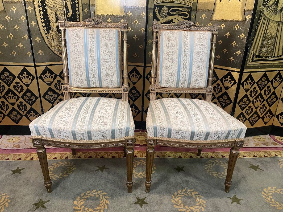 Pair Of Louis XVI Style Chairs