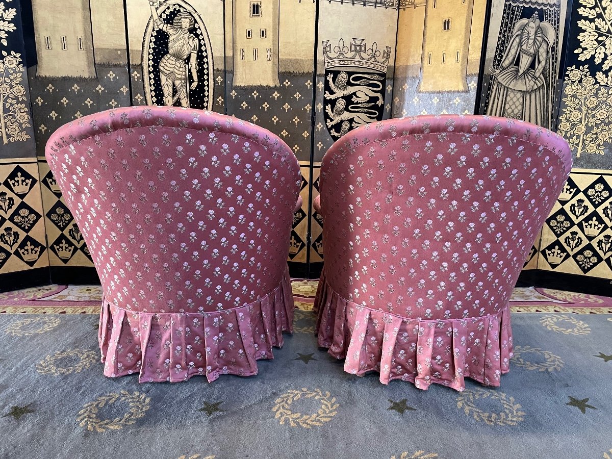 Pair Of Toad Armchairs-photo-5