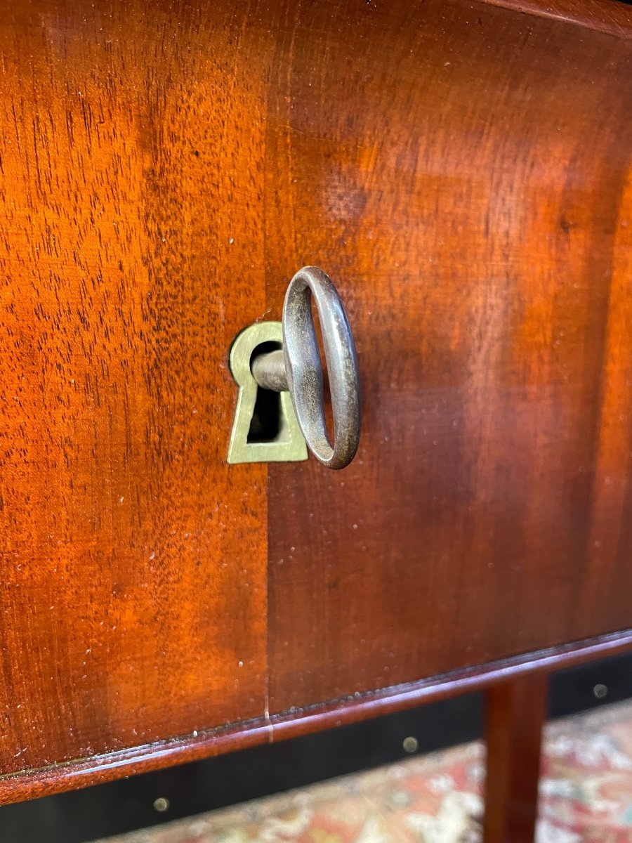 Entrance Console Restoration Period In Mahogany-photo-4