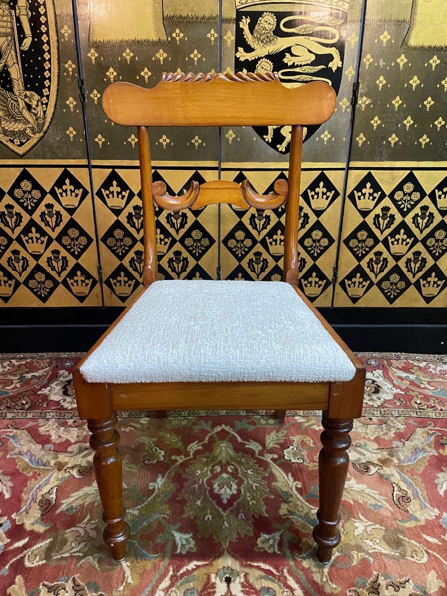 Suite Of 6 Restored English Chairs-photo-3