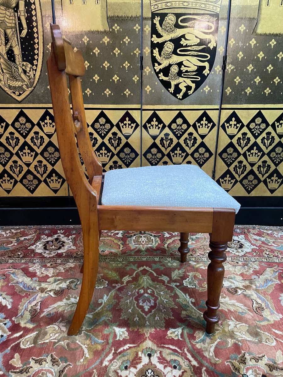 Suite Of 6 Restored English Chairs-photo-4