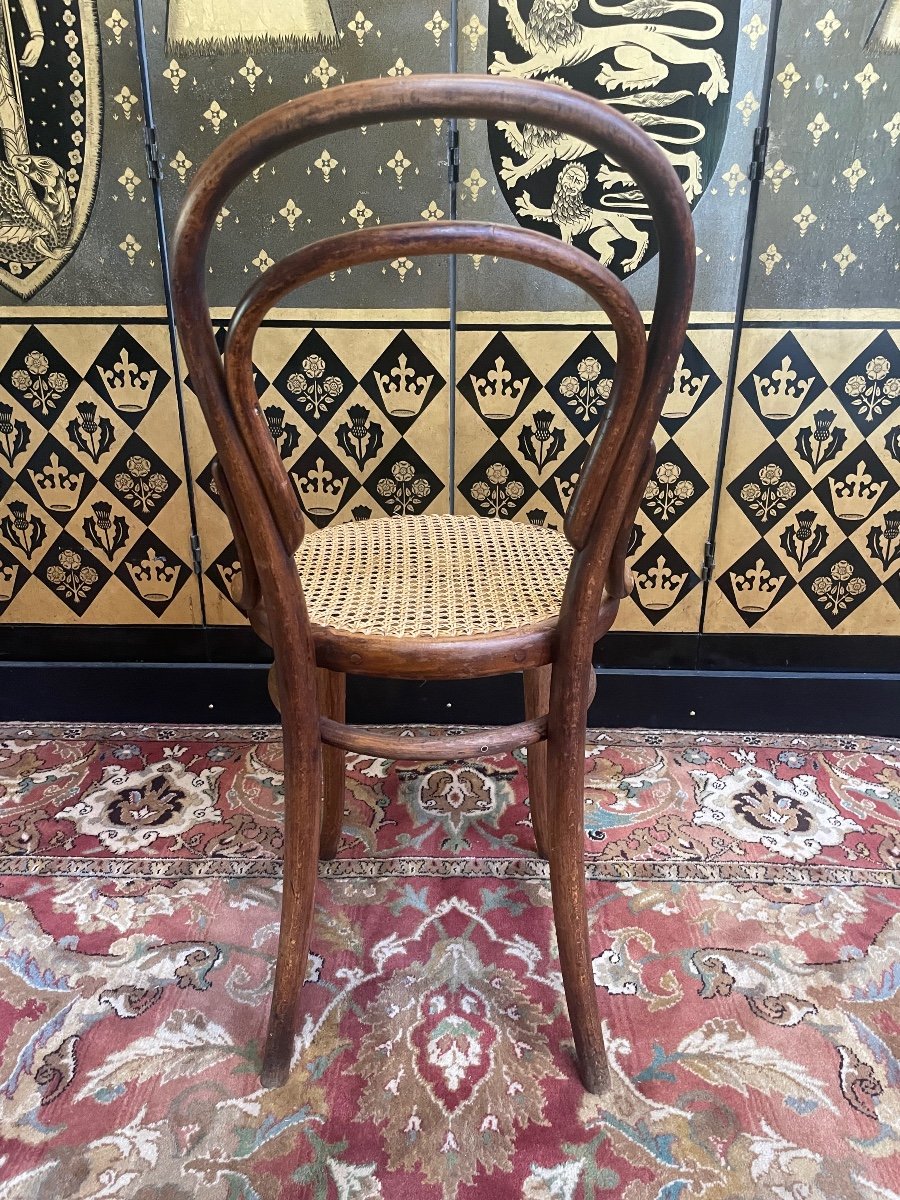 Suite De 6 Chaises Bistrot Cannées Thonet-photo-4