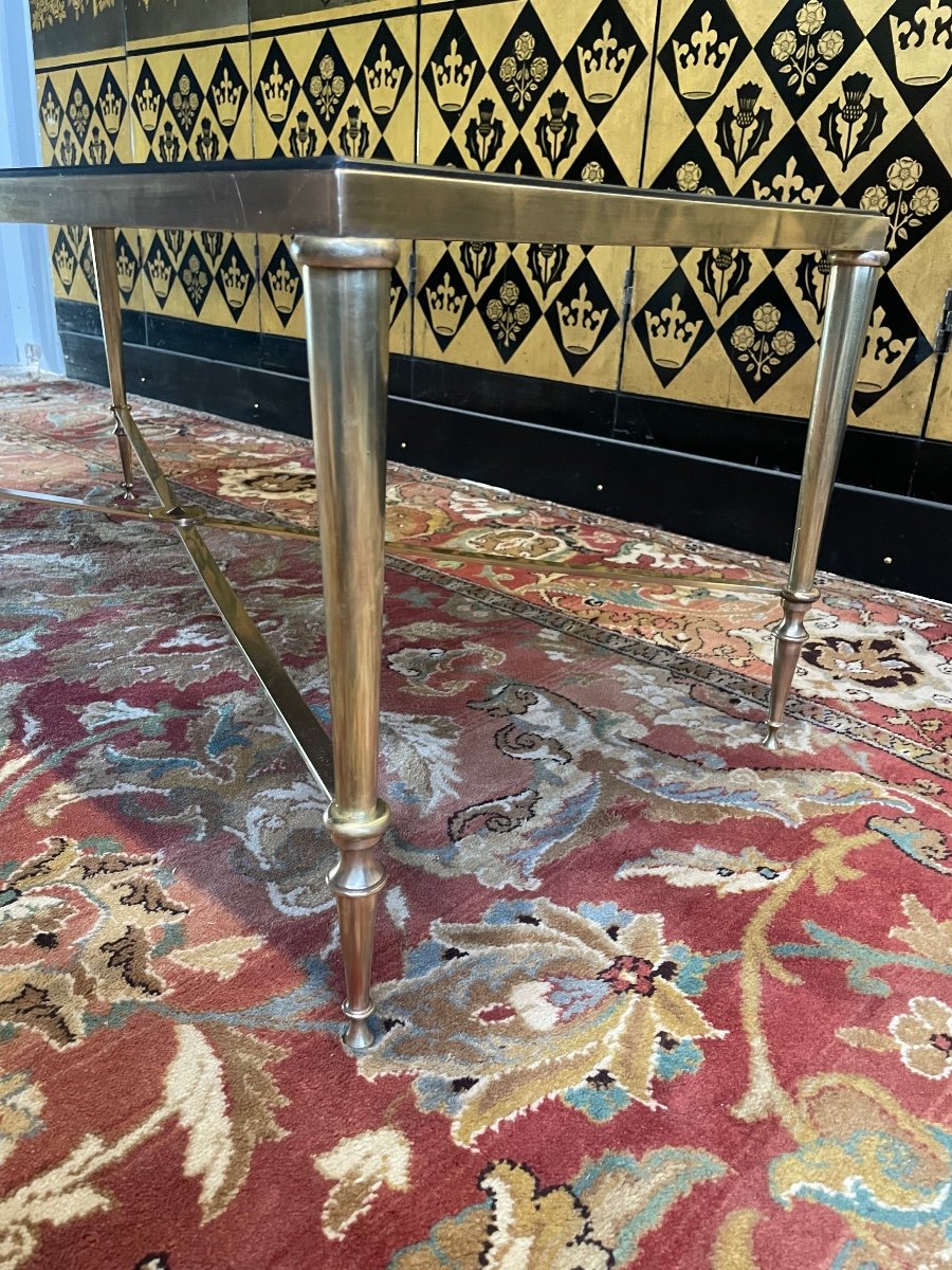 Brass And Marble Coffee Table From Mazy-photo-3