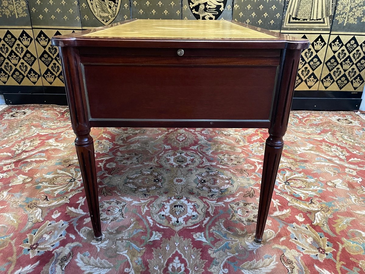 Louis XVI Style Flat Desk-photo-1