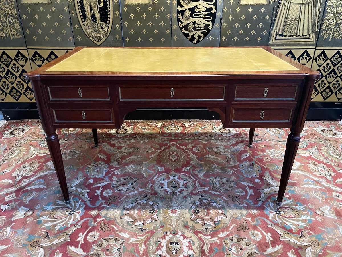 Louis XVI Style Flat Desk-photo-2