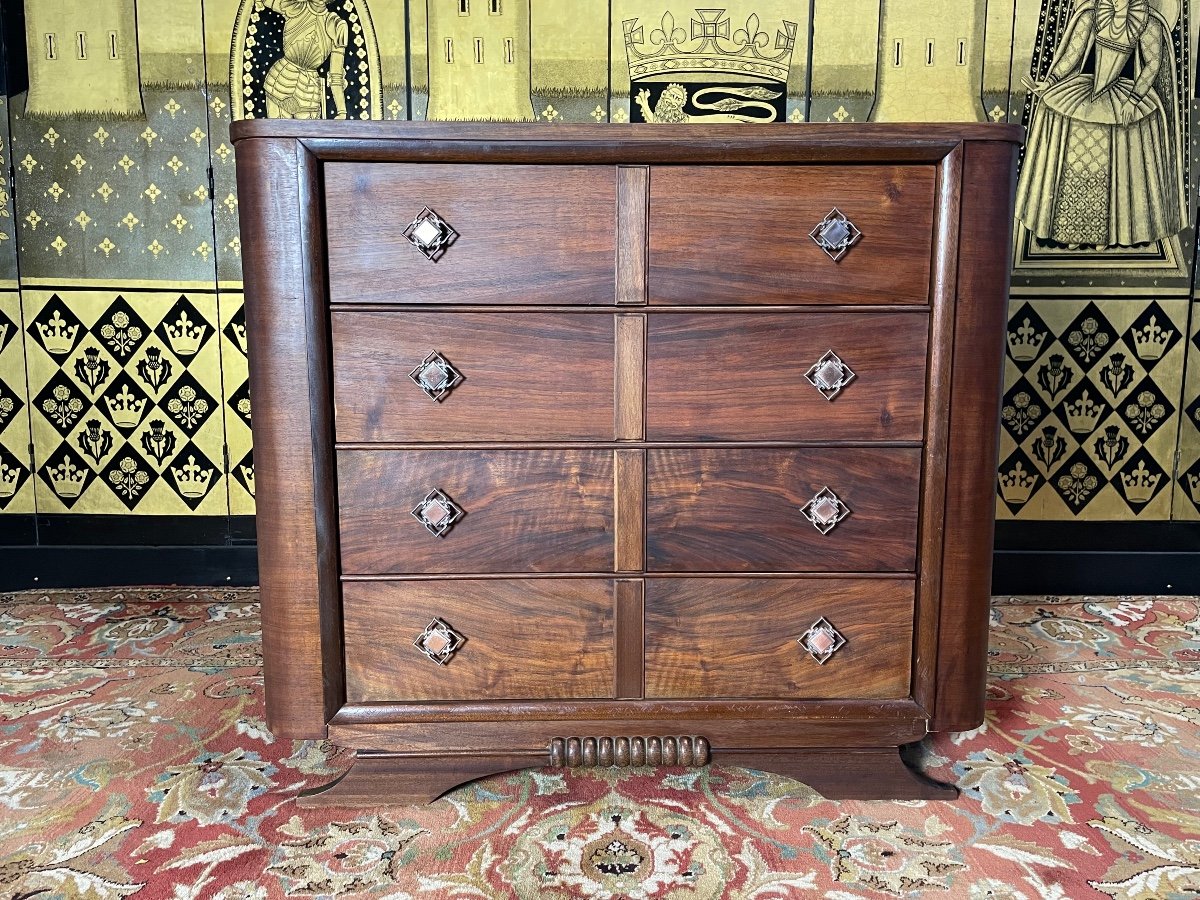 Art Deco Period Chest Of Drawers