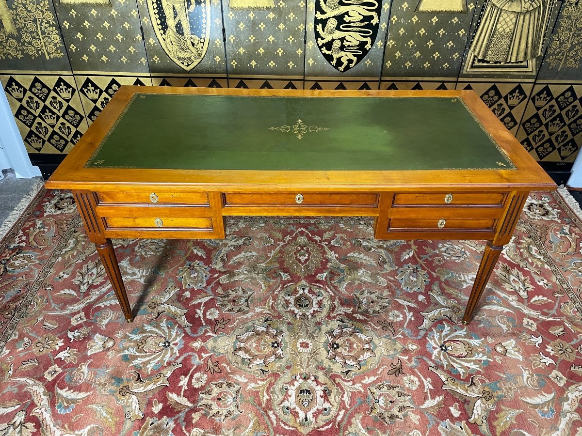 Louis XVI Style Flat Desk-photo-2