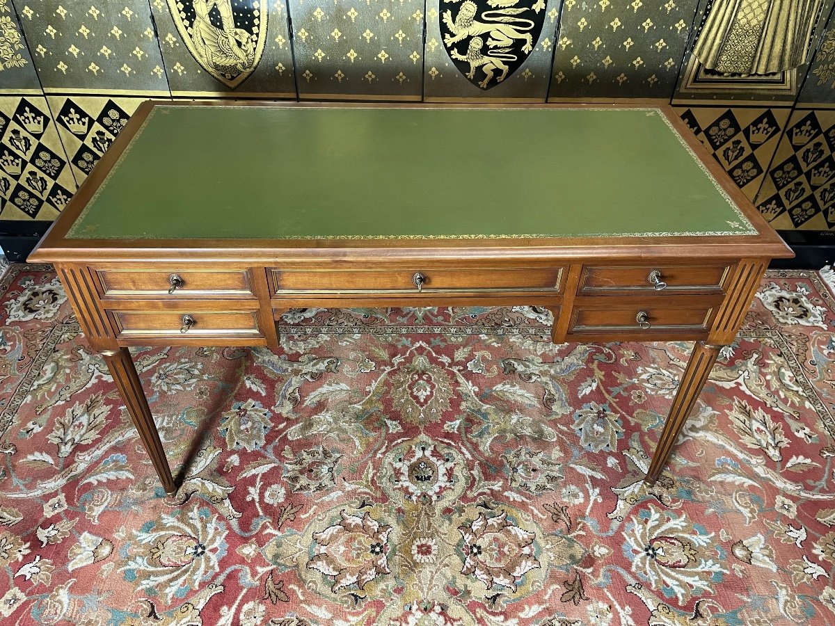 Louis XVI Style Flat Desk-photo-3