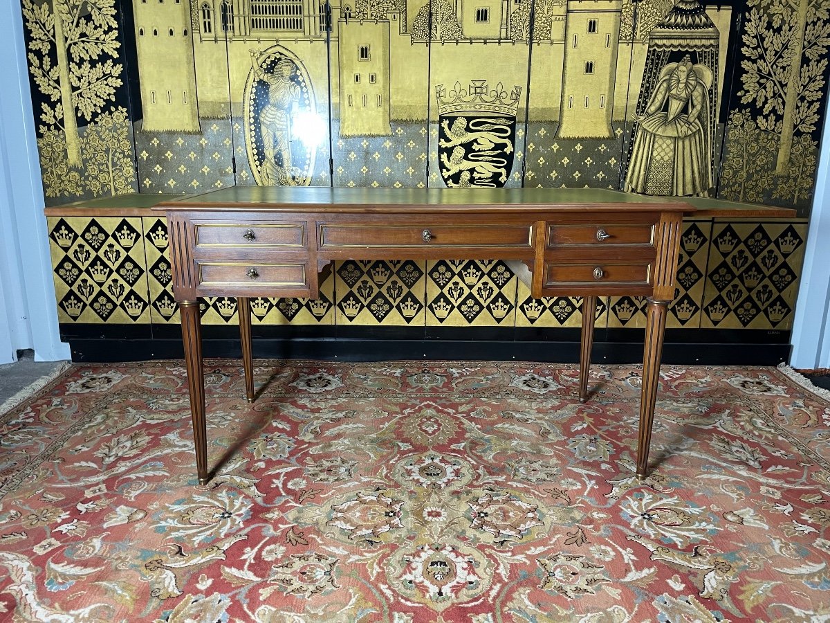 Louis XVI Style Flat Desk-photo-1