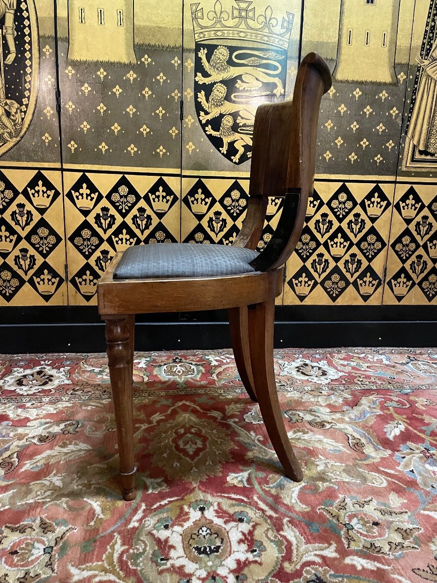 Suite Of 4 Biedermeier Chairs-photo-5