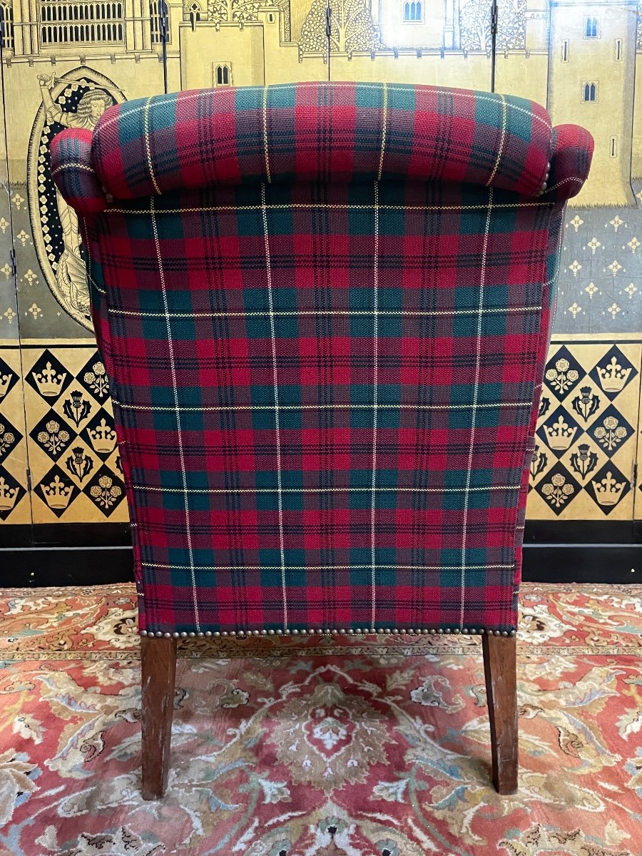 Napoleon III Period Armchair  -photo-4