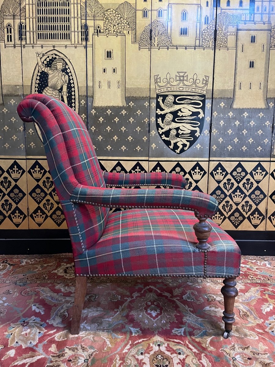 Napoleon III Period Armchair  -photo-5