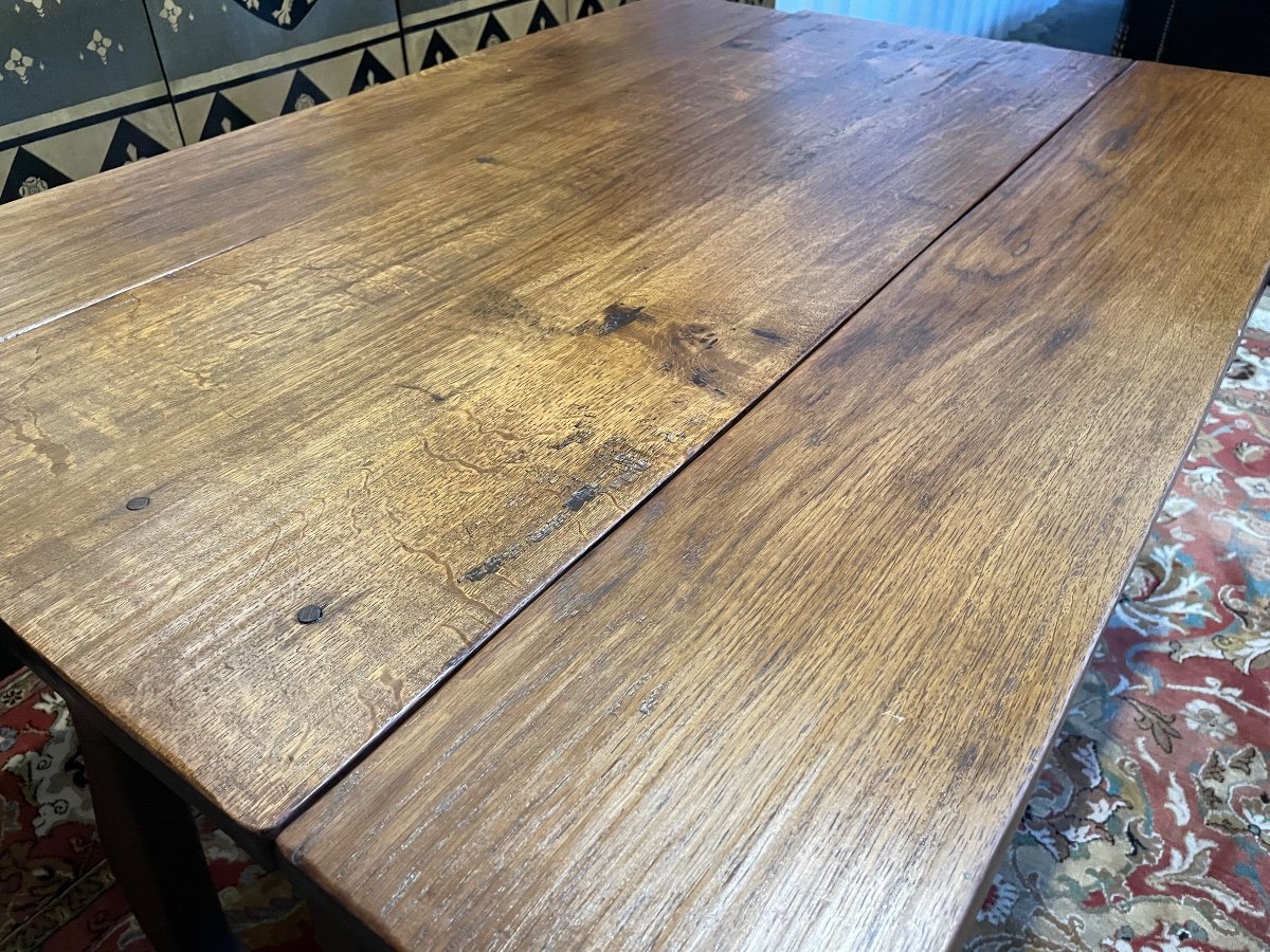 High Period/renaissance Style Drop-leaf Dining Table -photo-3