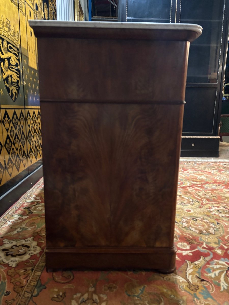 Louis Philippe Secretary Chest Of Drawers -photo-2