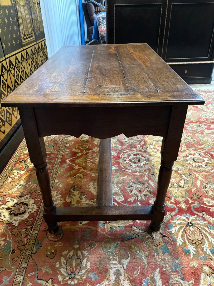 Solid Oak Table/console-photo-4