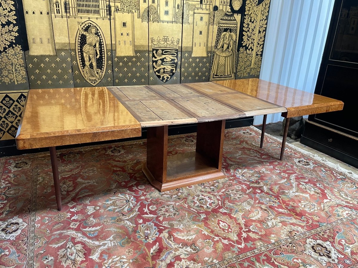 Art Deco Extendable Dining Table -photo-4