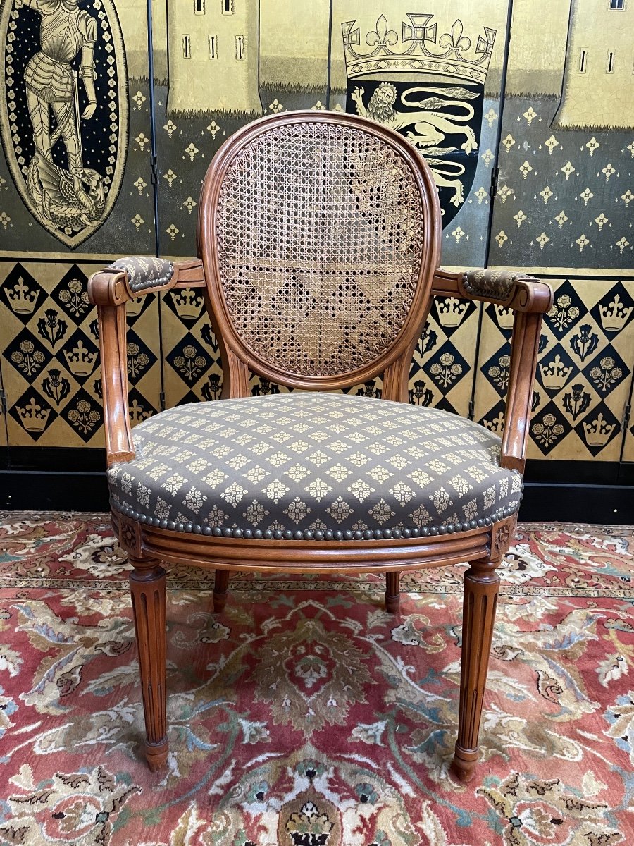 Louis XVI Style Office Armchair