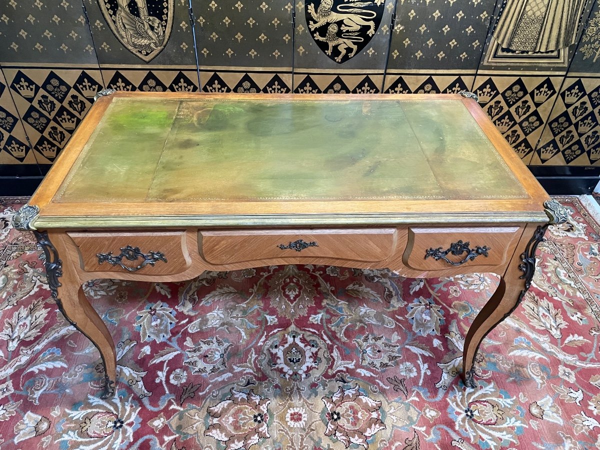 Louis XV Style Flat Desk-photo-6