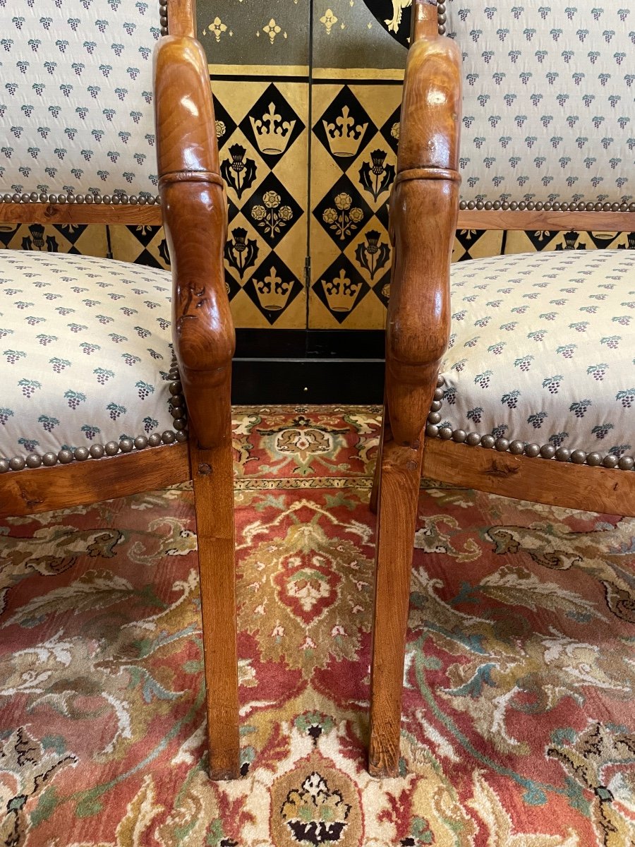 Pair Of Empire Style Armchairs -photo-3