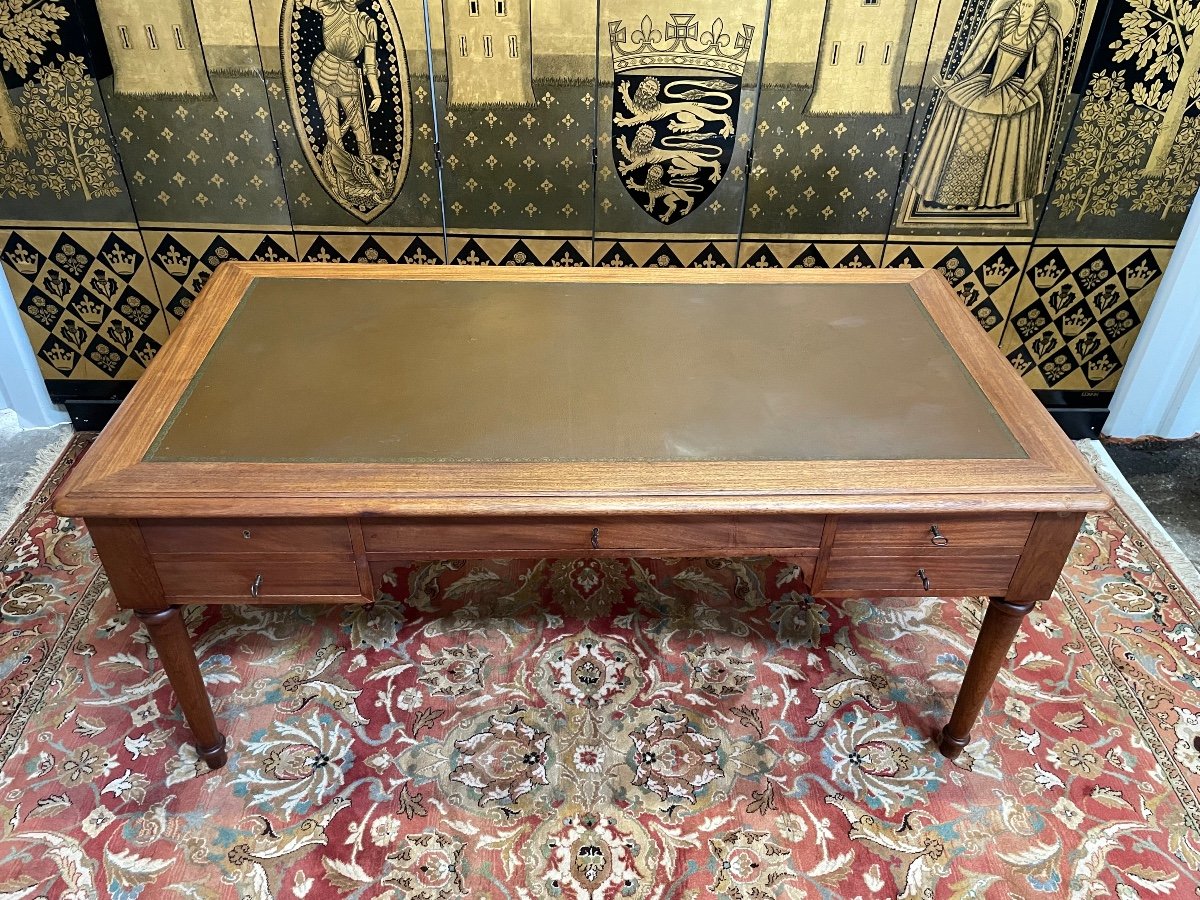 Louis XVI Style Flat Desk -photo-2