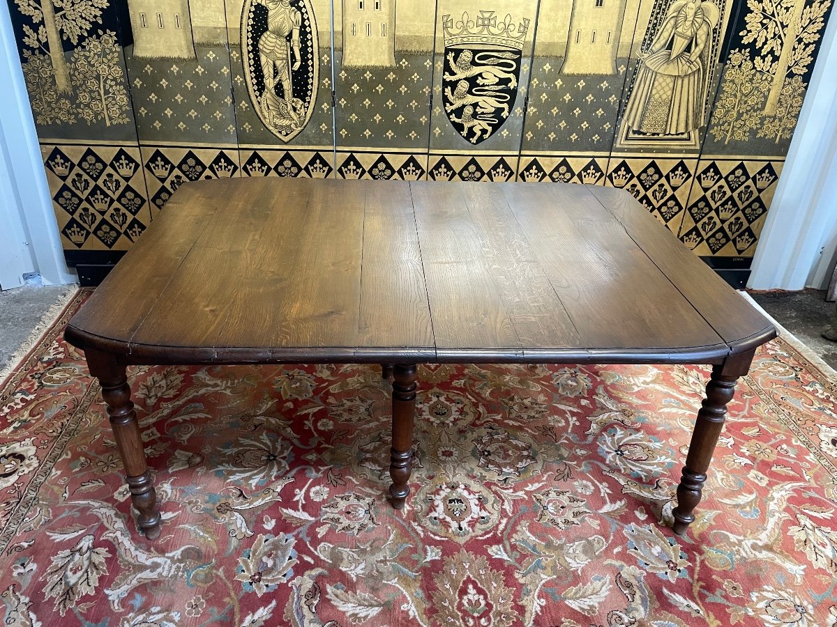 Dining Table - Farm Louis Philippe Period -photo-4