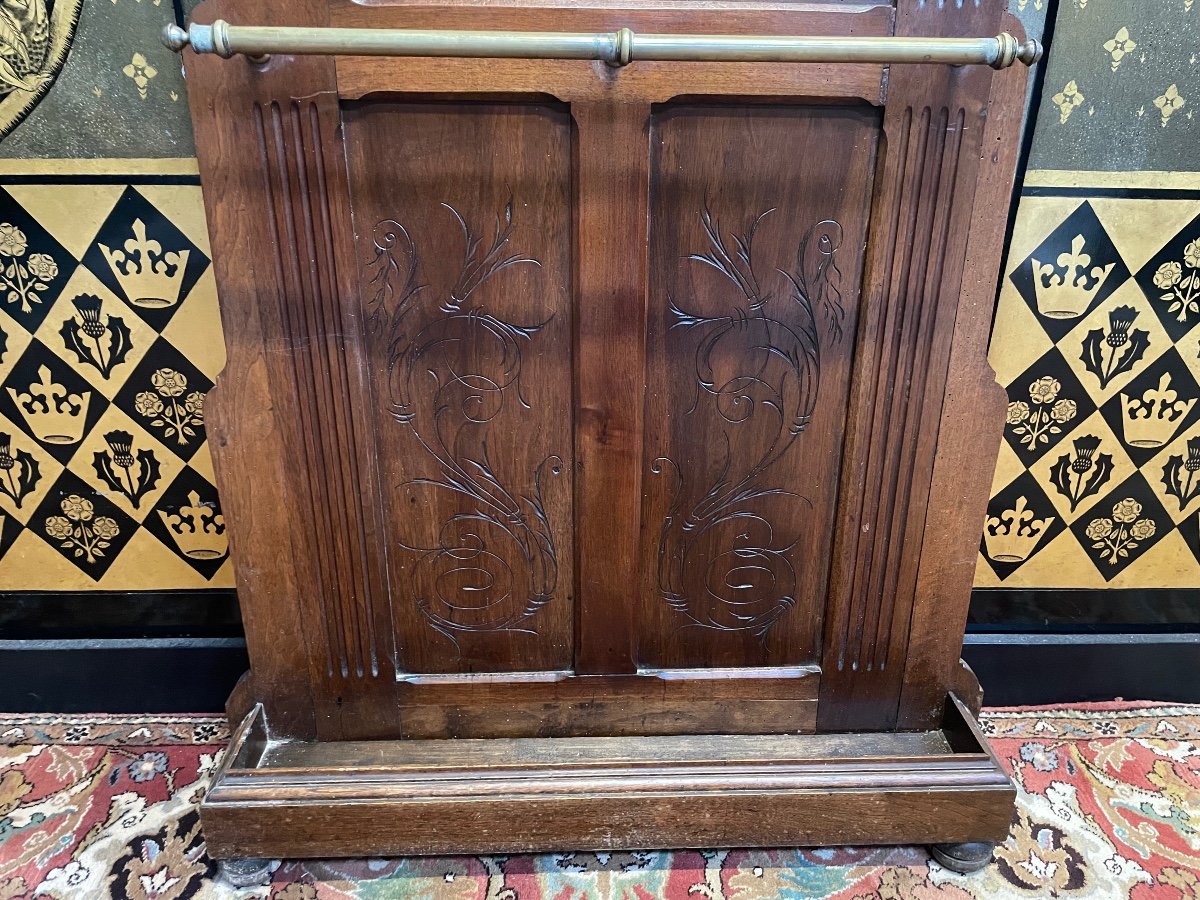 Cloakroom - Brass Coat Rack 1900-photo-3