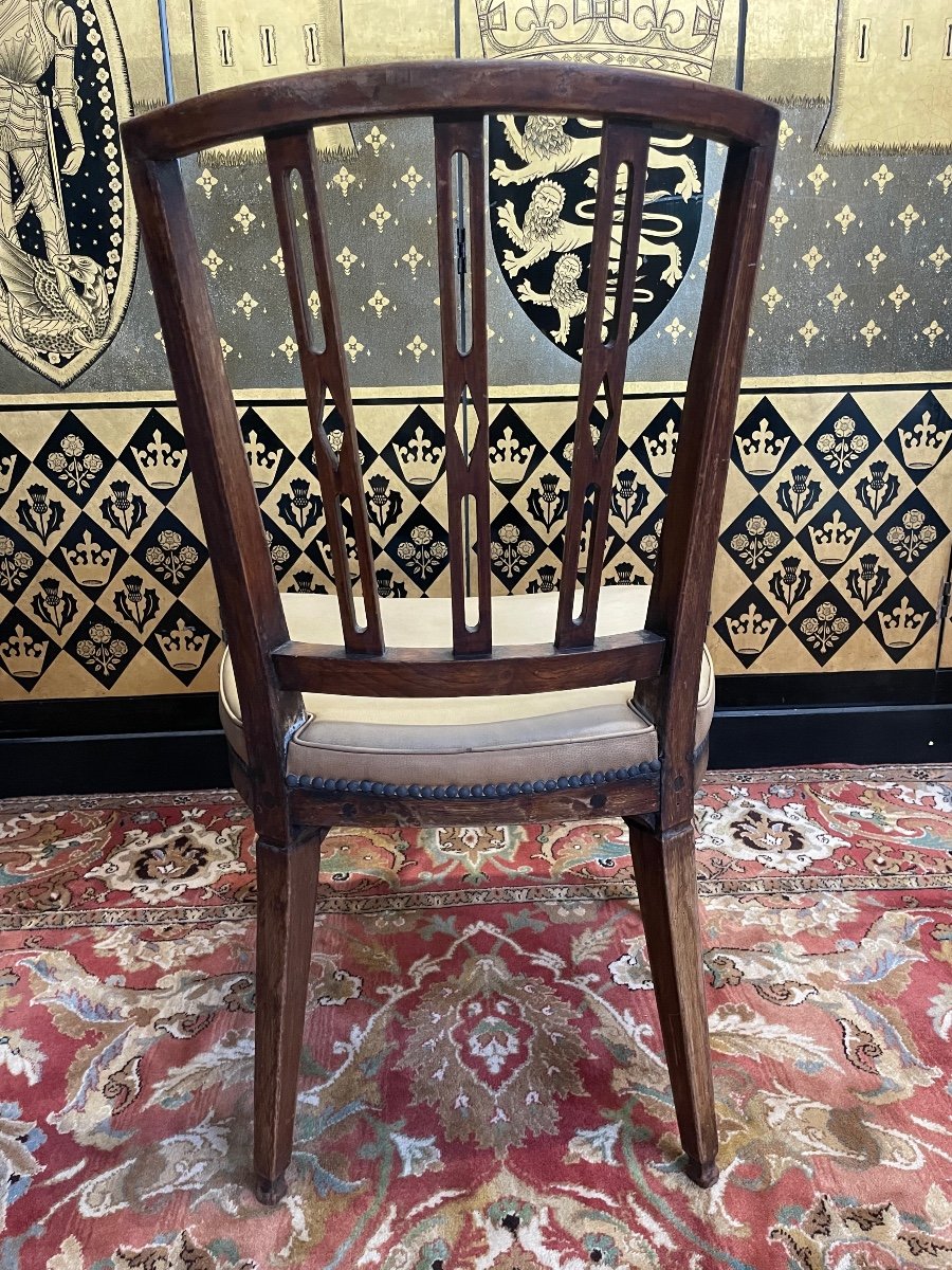 Suite Of 6 Louis XVI Style Chairs -photo-6