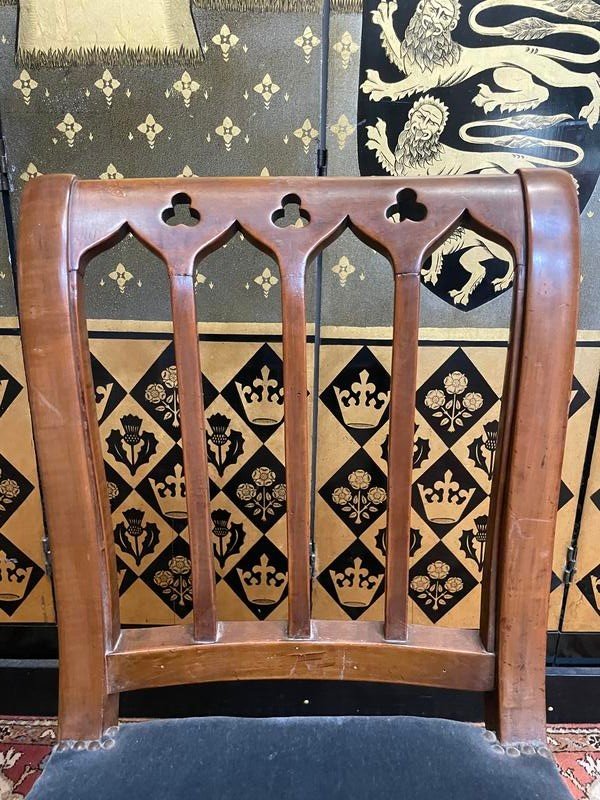 Set Of 6 Restoration Period Chairs -photo-2