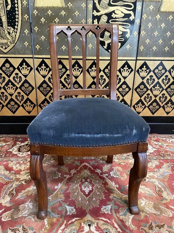 Set Of 6 Restoration Period Chairs -photo-4