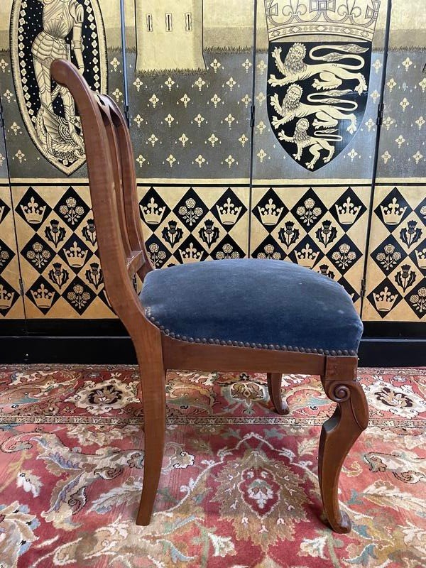 Set Of 6 Restoration Period Chairs -photo-4