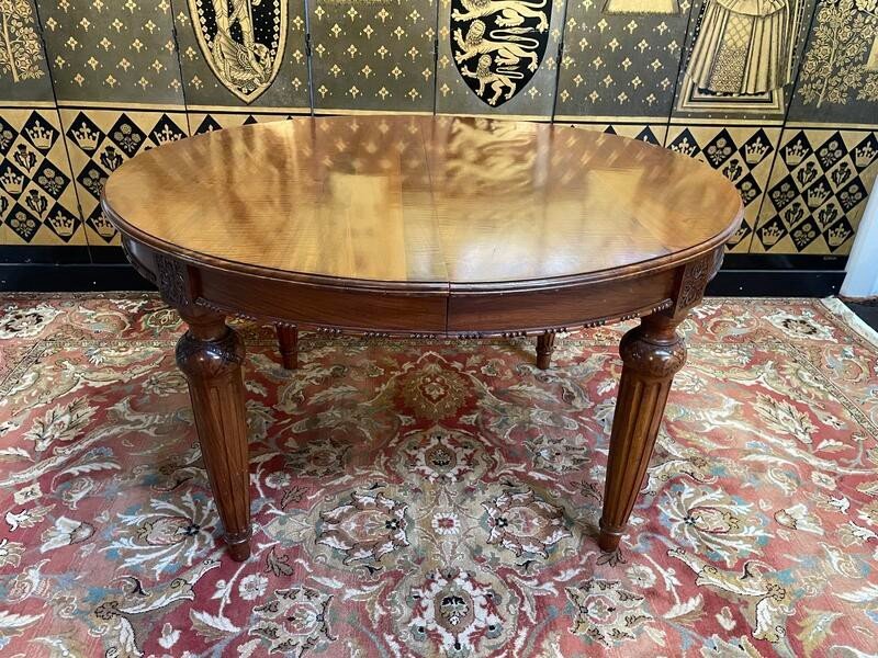 Louis XVI Style Oval Dining Table