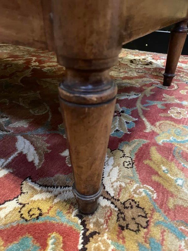 Restored Louis XVI Period Chest Of Drawers In Walnut And Cherry -photo-3