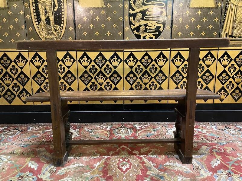 Small Louis XIII Child's Church Bench-photo-1