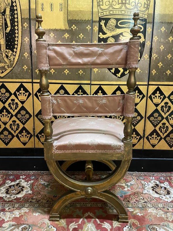 Golden Curule Chair -photo-4