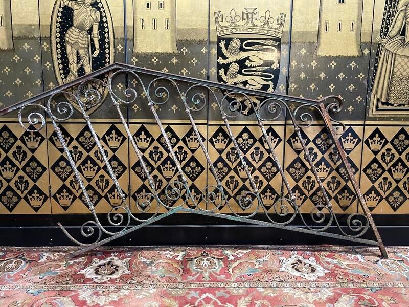 Wrought Iron Stair Railing 