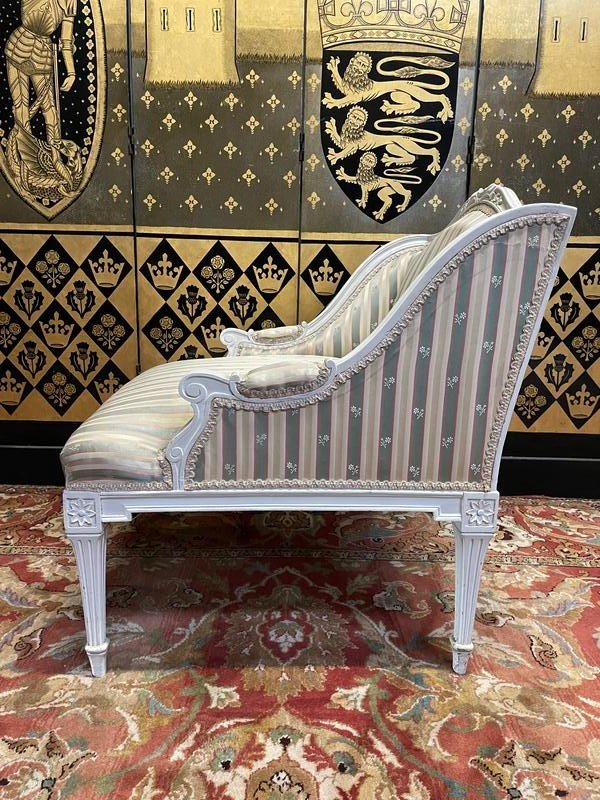 Fauteuil Marquise De Style Louis XVI-photo-1