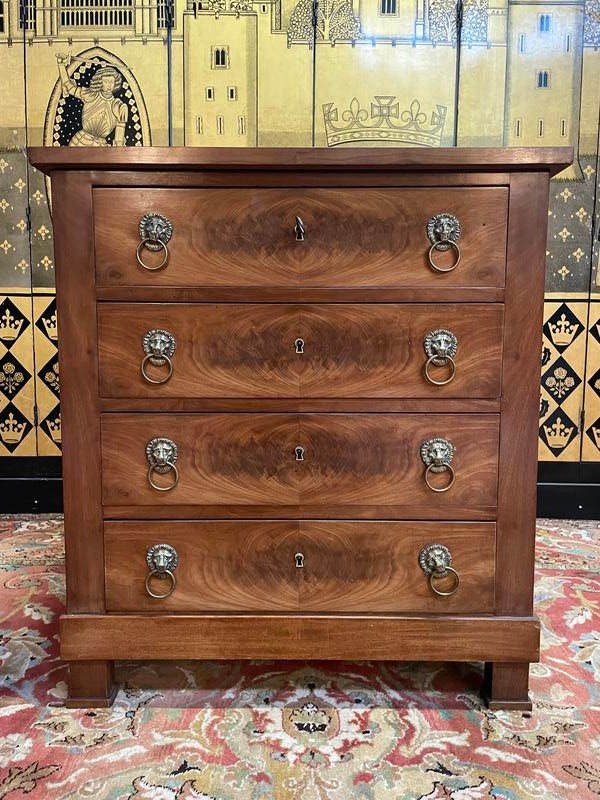 Empire Style Chest Of Drawers 