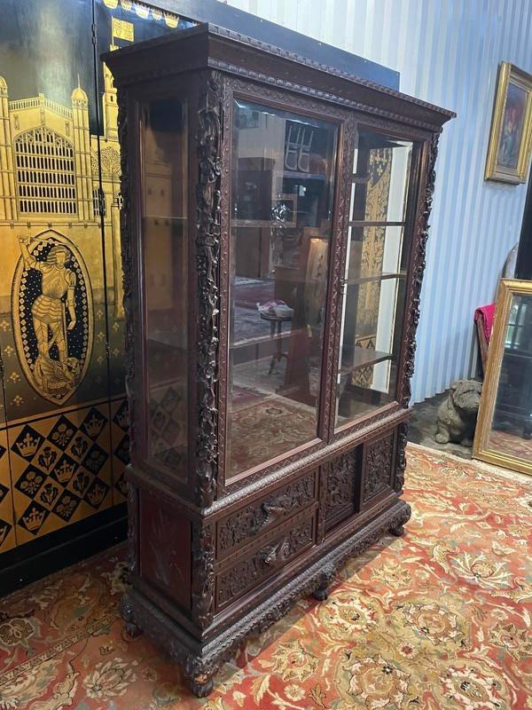 Library - Asian / Chinese Style Display Cabinet-photo-3