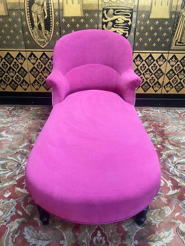 Napoleon III Meridian In Pink Velvet-photo-2