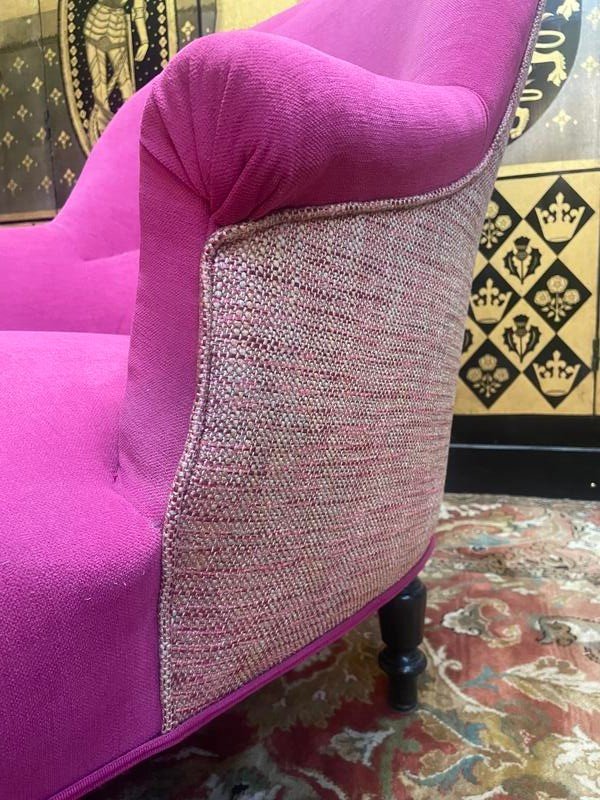 Napoleon III Meridian In Pink Velvet-photo-3