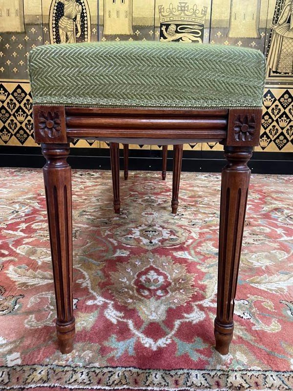 Large Bench - Louis XVI Style Office Bench-photo-4