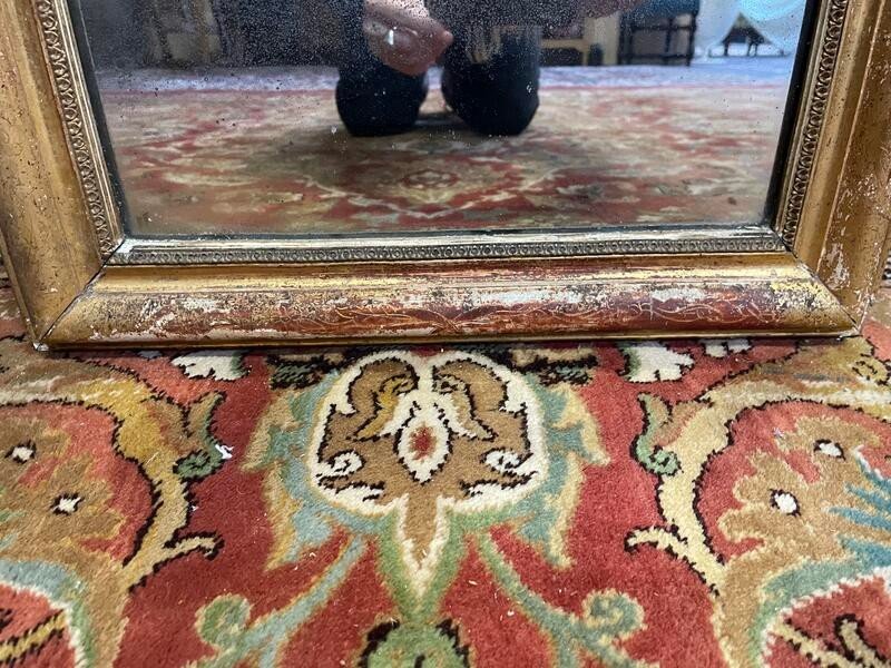 Louis Philippe Period Mirror Between Two-photo-3