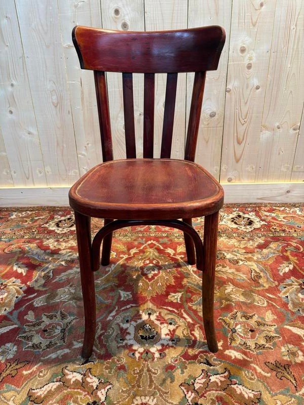 Set Of 6 Fischel Bistro Chairs-photo-3