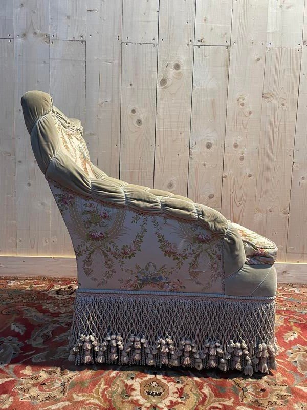 Armchair - Napoleon III Fireside Chair-photo-2