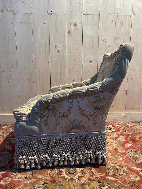 Armchair - Napoleon III Fireside Chair-photo-3