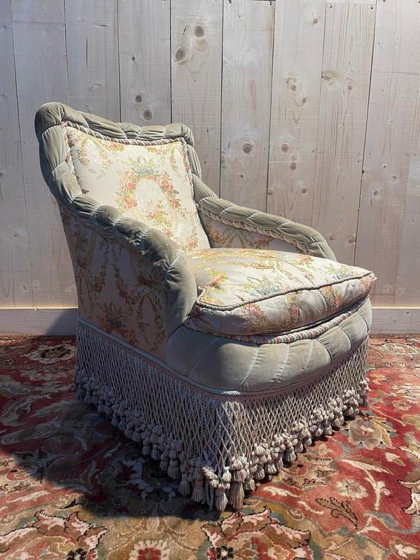 Armchair - Napoleon III Fireside Chair