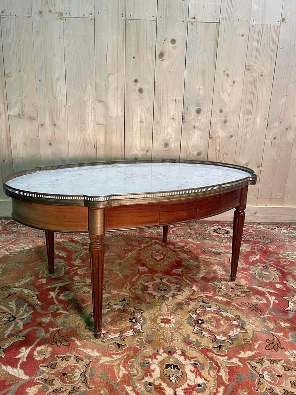 Louis XVI Style Bouillotte Coffee Table-photo-1