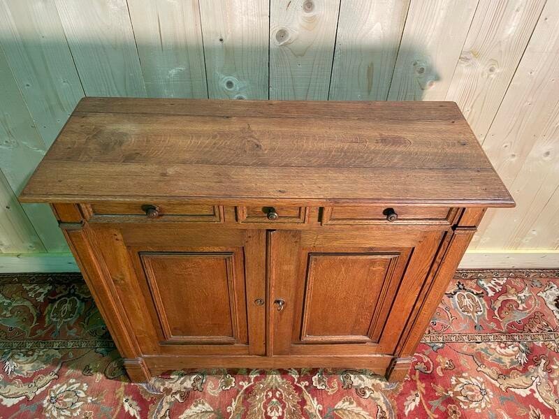 Louis Philippe Buffet In Solid Oak -photo-3